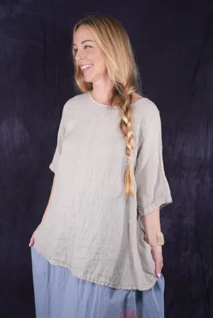1210 Linen Springtime Top Clouds