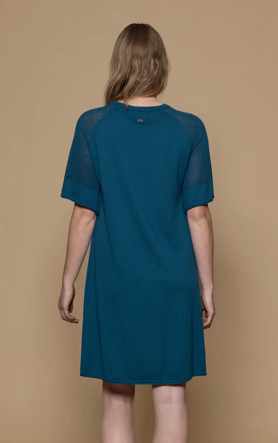 14GG COTTON SILK A-LINE DRESS - CLEARANCE