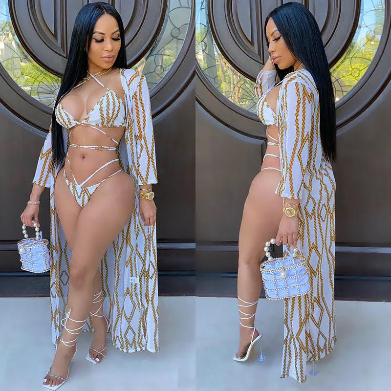3 piece swimsuit cover up