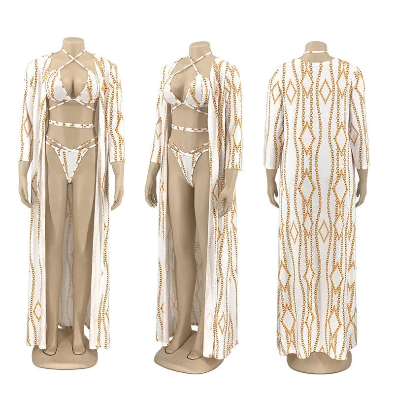 3 piece swimsuit cover up