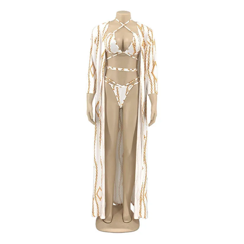 3 piece swimsuit cover up