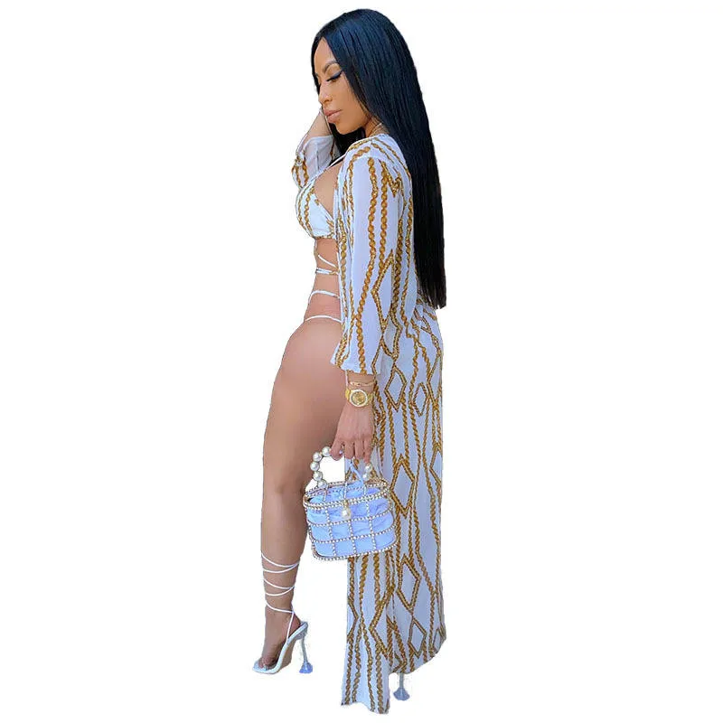 3 piece swimsuit cover up