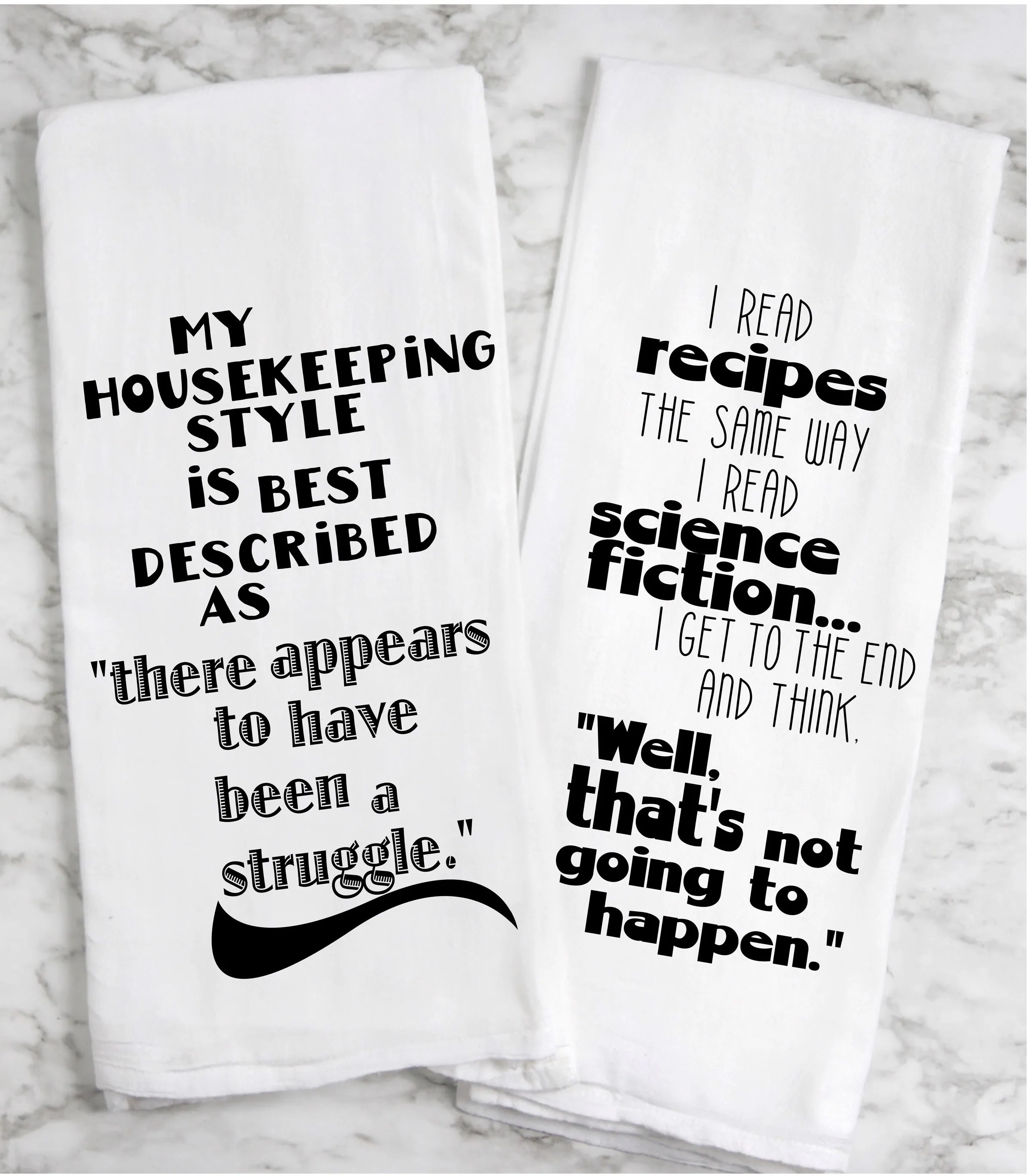 a custom tea, bar or kitchen towel LG