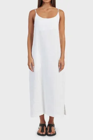 Academy Women Essential Linen Slip Dress