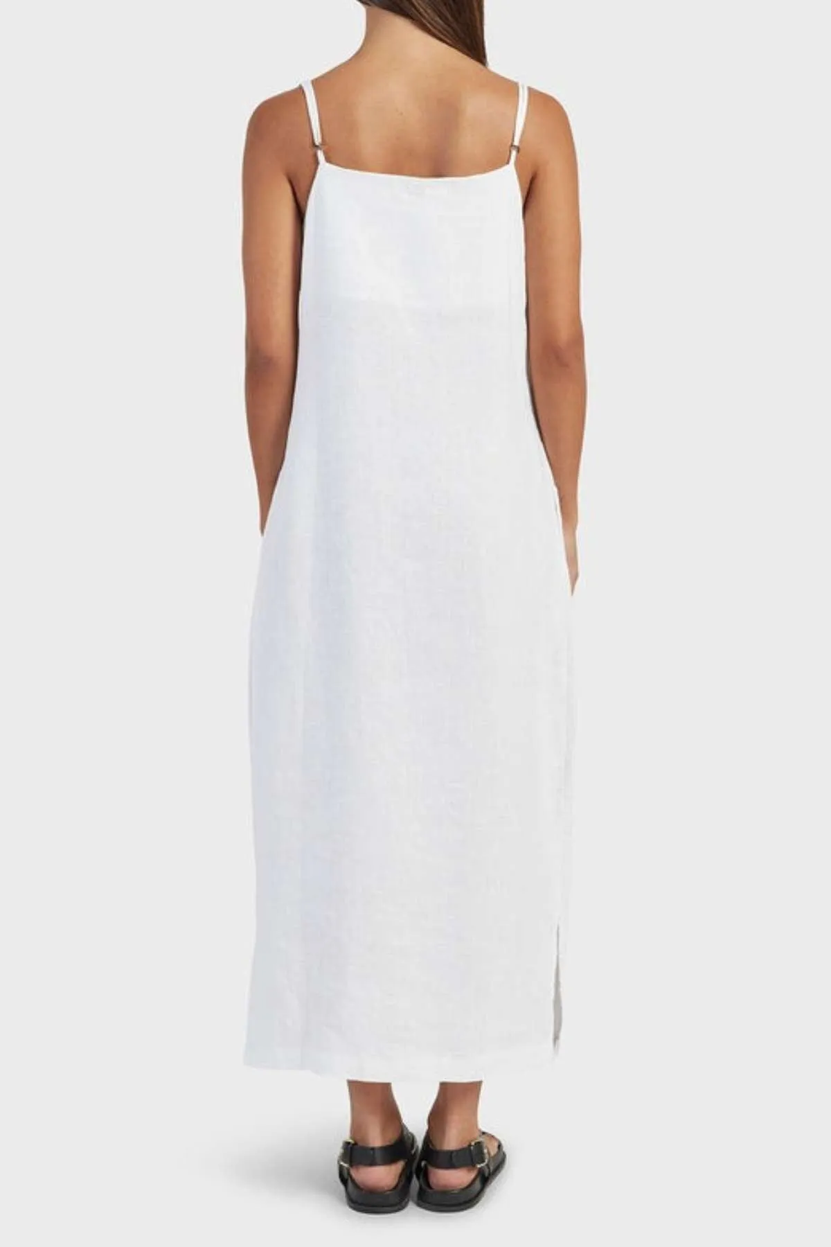 Academy Women Essential Linen Slip Dress
