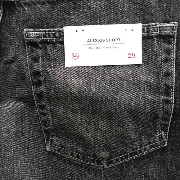 AG Adriano Goldschmied NWT High Rise Wedgie Cutoff Shorts
