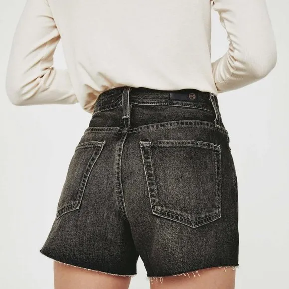 AG Adriano Goldschmied NWT High Rise Wedgie Cutoff Shorts