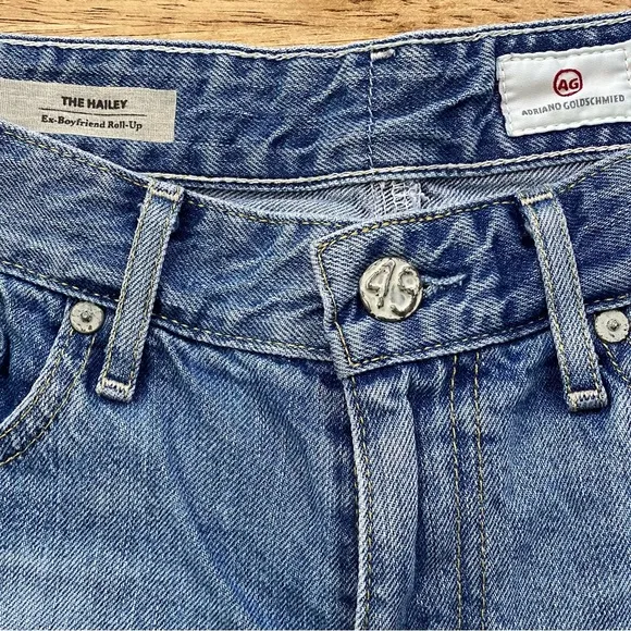 AG Adriano‎ Goldschmied The Hailey Ex Boyfriend Roll Up Women’s Sz 27 Shorts