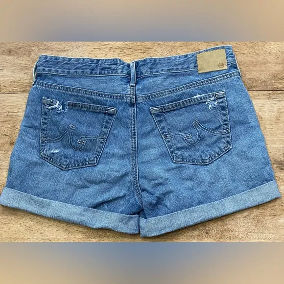 AG Adriano‎ Goldschmied The Hailey Ex Boyfriend Roll Up Women’s Sz 27 Shorts