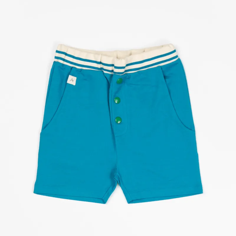 Alba Of Denmark Mike Shorts - Turkish Tile Blue (Last one! 1-2y)