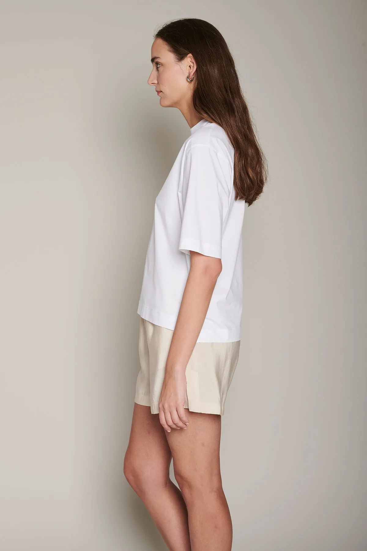 Alba Tee in White
