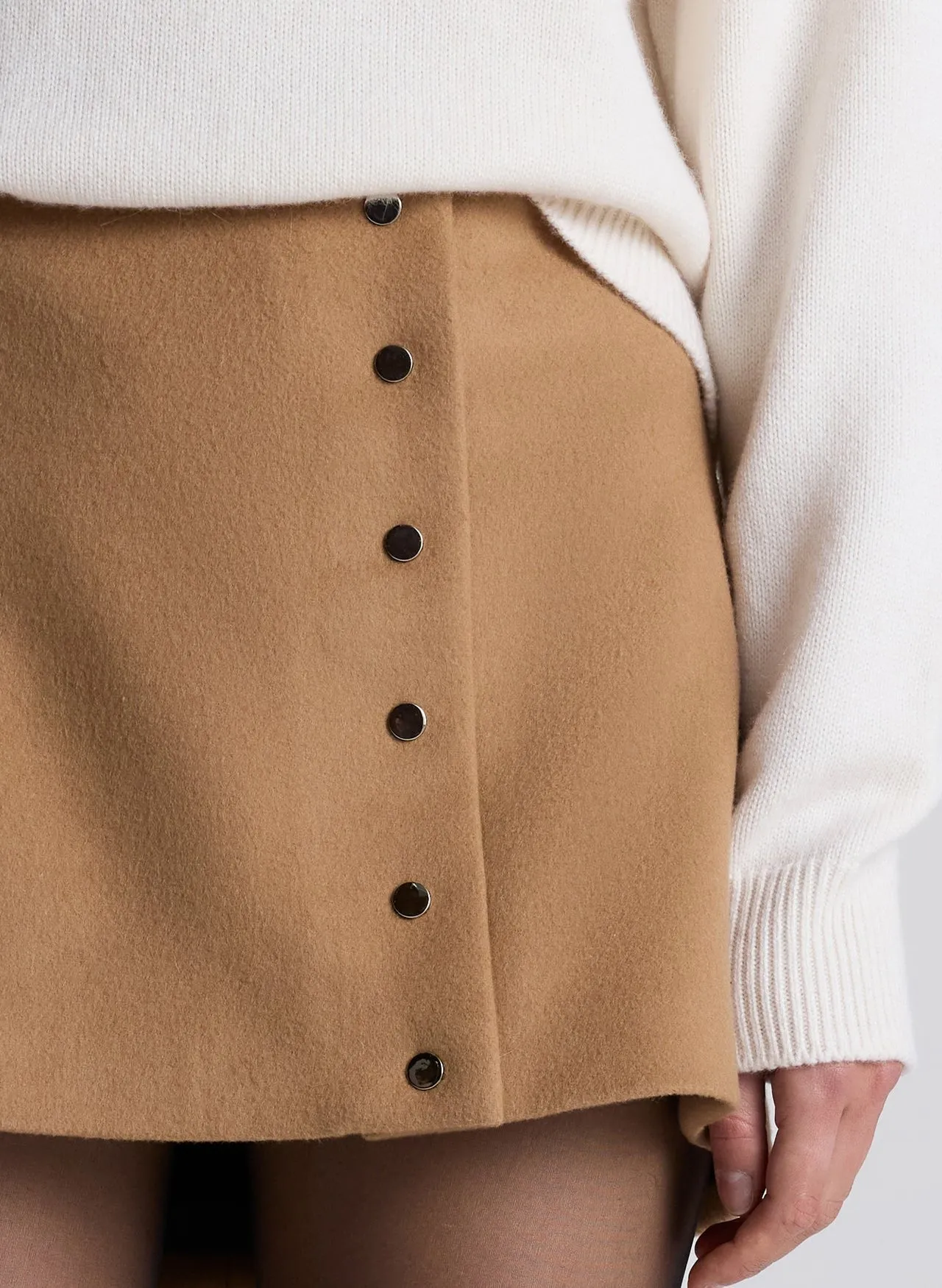 A.L.C. May Skirt in Camel