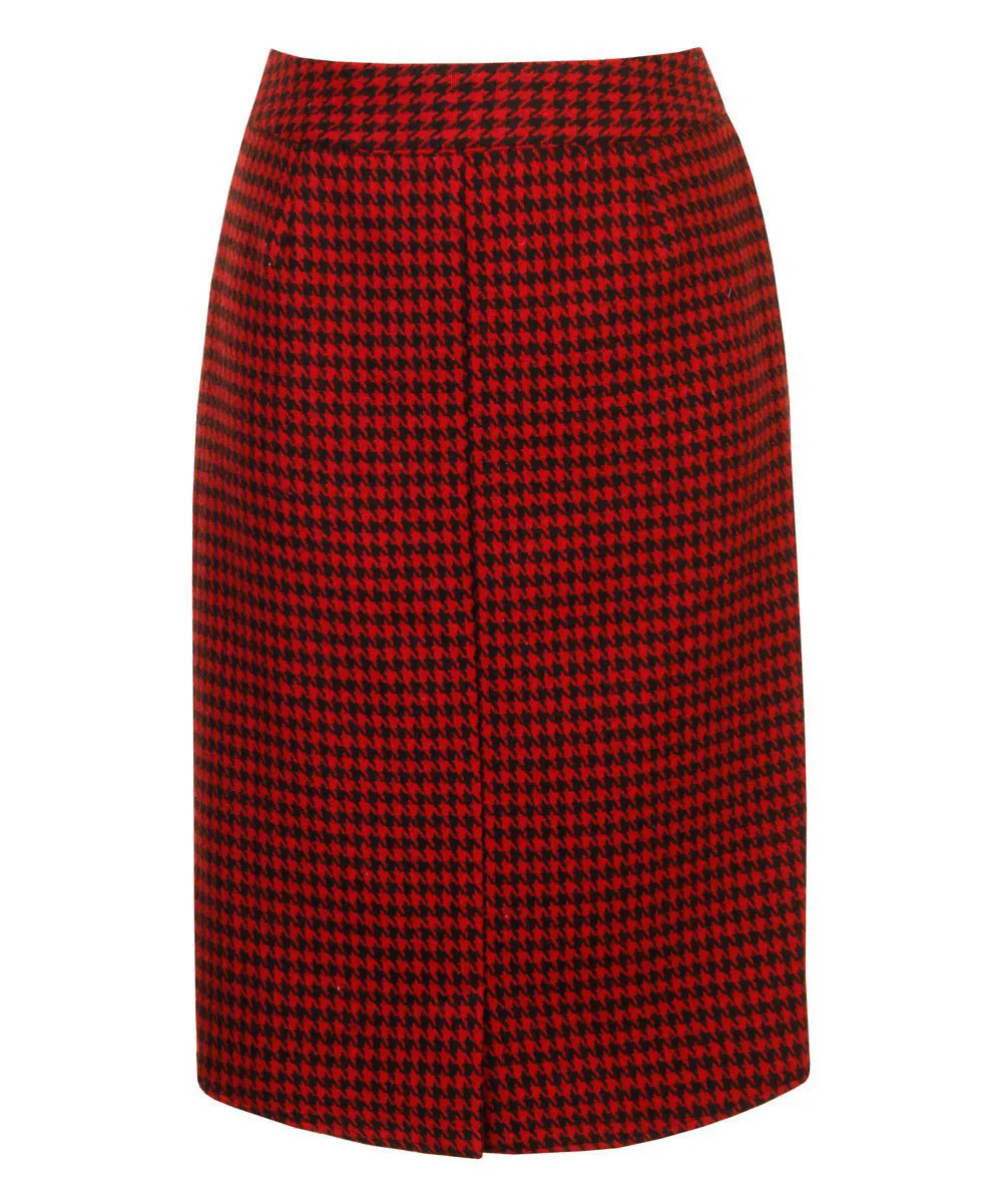 ALICE'S PIG Women's Red/Black Wendy's Wrap Skirt AP064 NWT