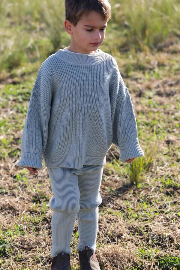 All Fenix - Mini Seam Knit Jumper | Sage