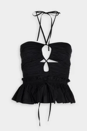 Angelina Top in Noir