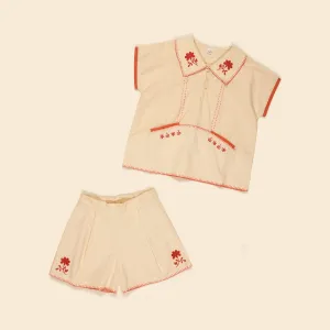 Anita Short Set - Milk