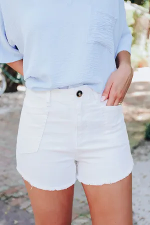 Arctic Denim Shorts
