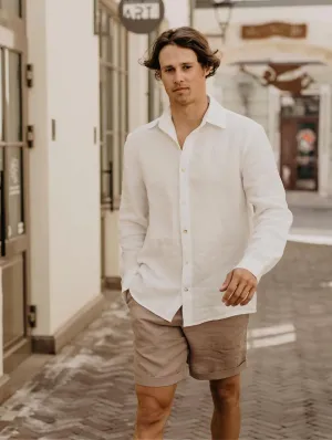 Ares Men's Linen Shorts | Multiple Colours