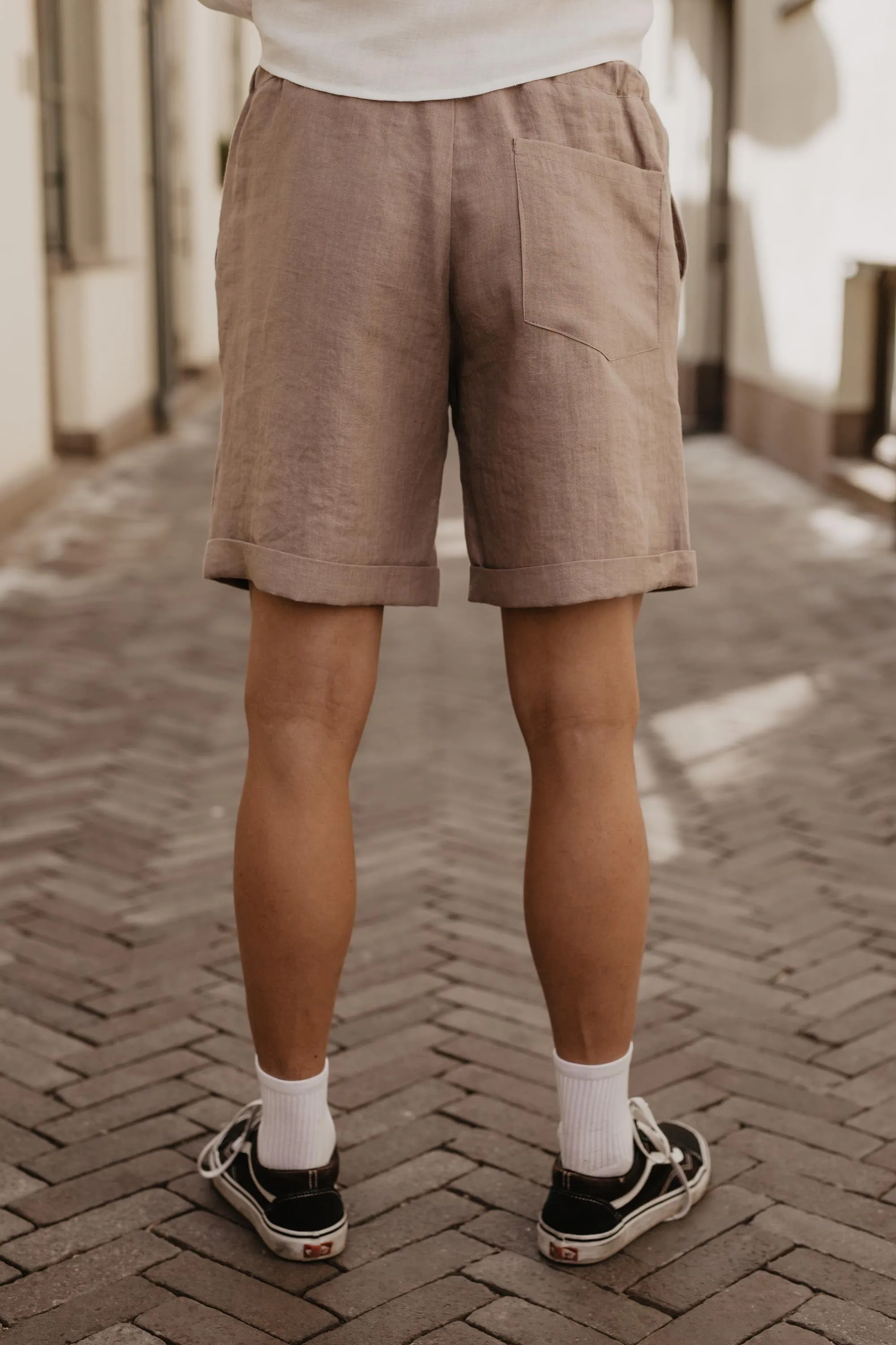 Ares Men's Linen Shorts | Multiple Colours