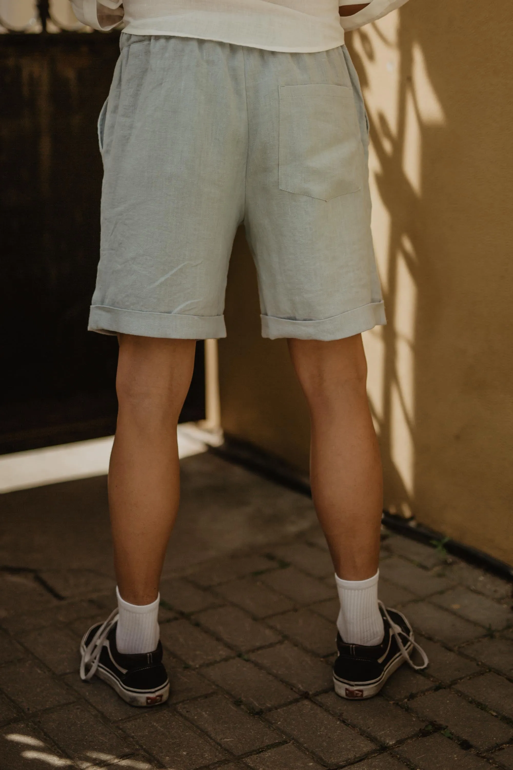 Ares Men's Linen Shorts | Multiple Colours