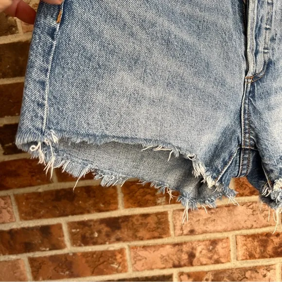 Aritzia Denim Forum The Ex-Boyfriend Hi-Rise Denim Shor 100% cotton EUC