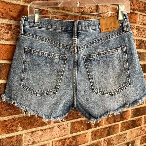Aritzia Denim Forum The Ex-Boyfriend Hi-Rise Denim Shor 100% cotton EUC