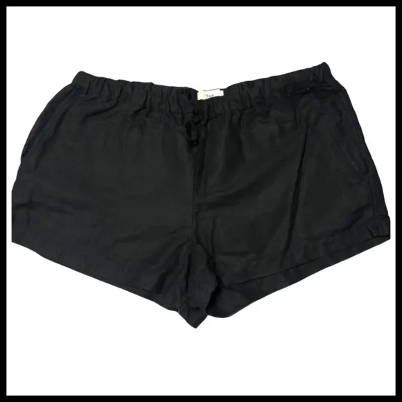 ARITZIA TNA NWOT Linen-Blend Drawstring Shorts