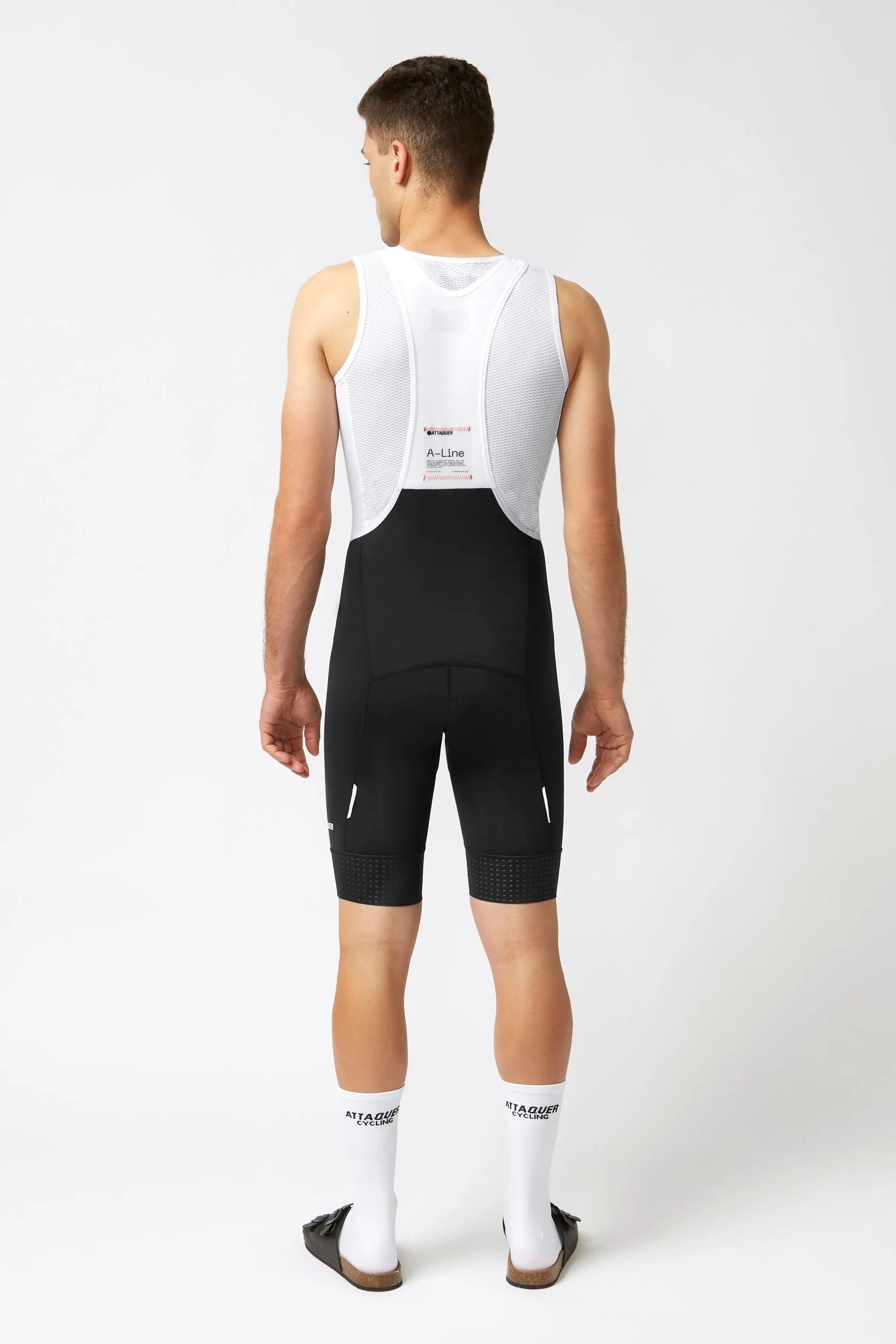 Attaquer A-Line Bib Shorts - Black