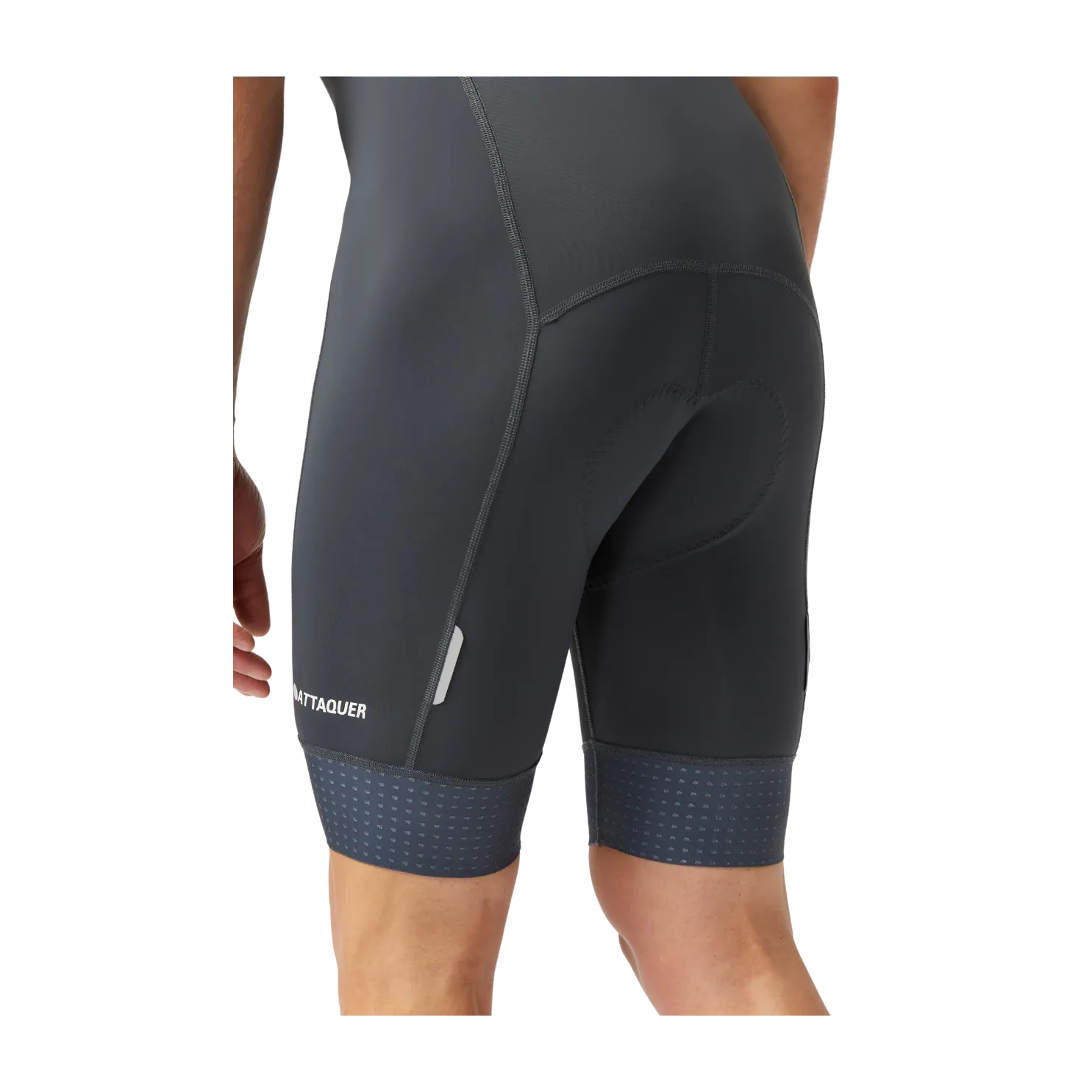 Attaquer A-Line Bib Shorts - Titanium