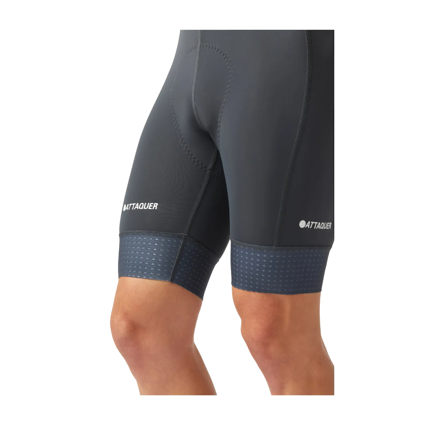 Attaquer A-Line Bib Shorts - Titanium