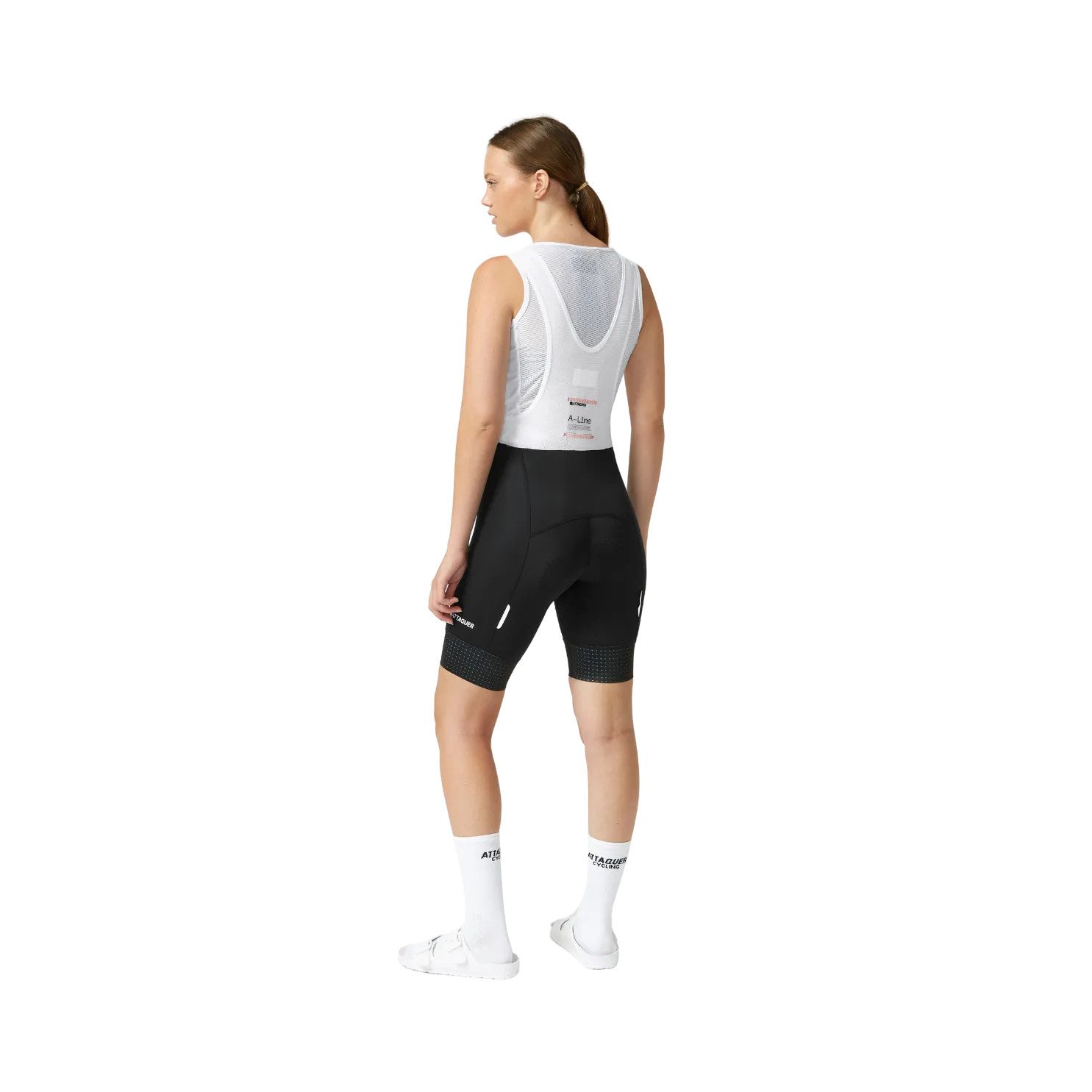 Attaquer Womens A-Line Bib Shorts - Black