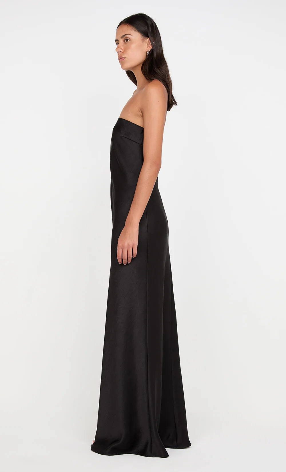 AUSTEN STRAPLESS MAXI DRESS - BLACK