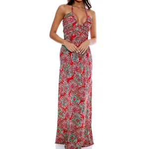 AZULEJOS DEL MAR - "cocktail Hour" Maxi Dress