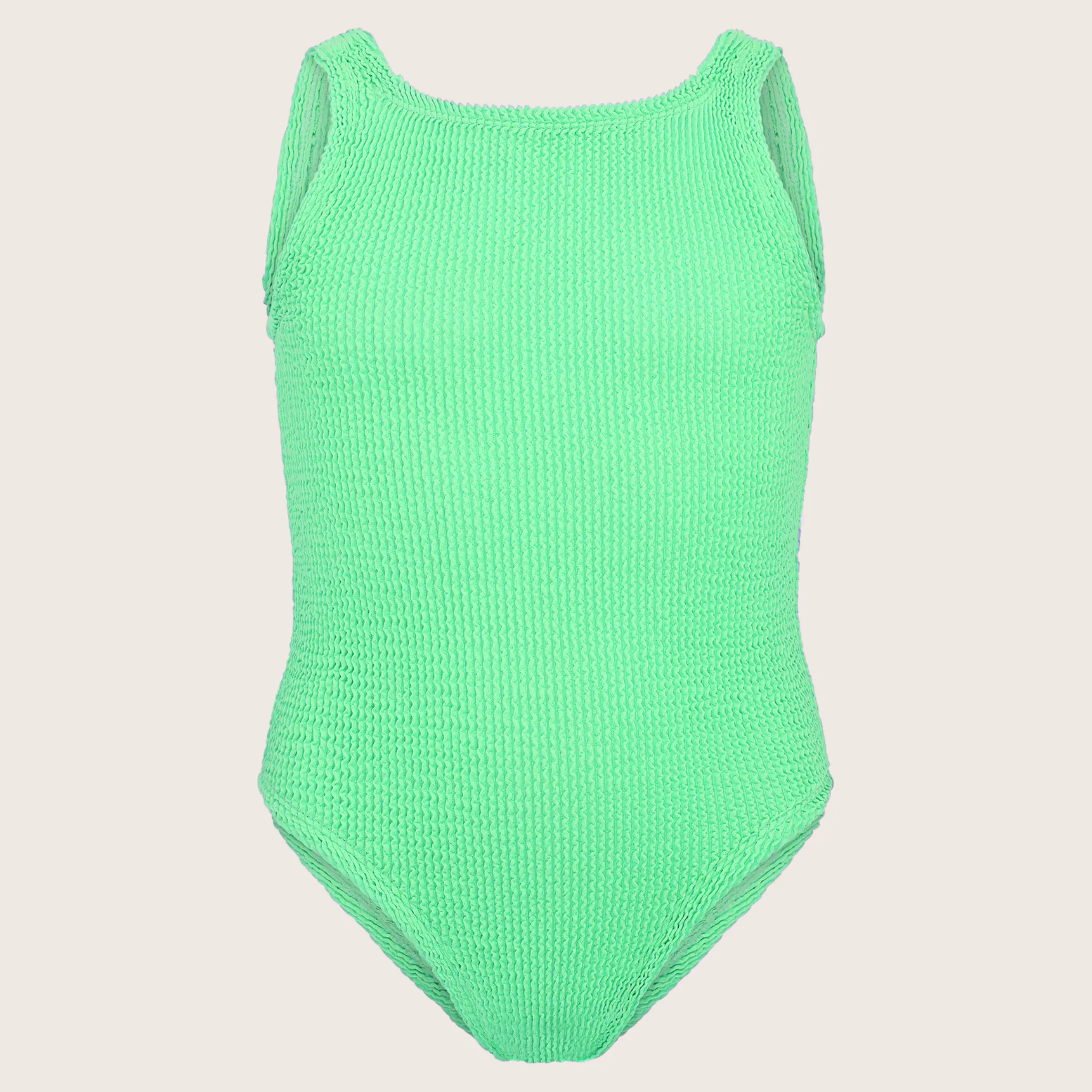 Baby Classic Crinkle Swimsuit - Lime