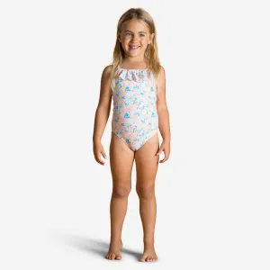 Baby Girls’ One-Piece Swimsuit Print With Ruffles