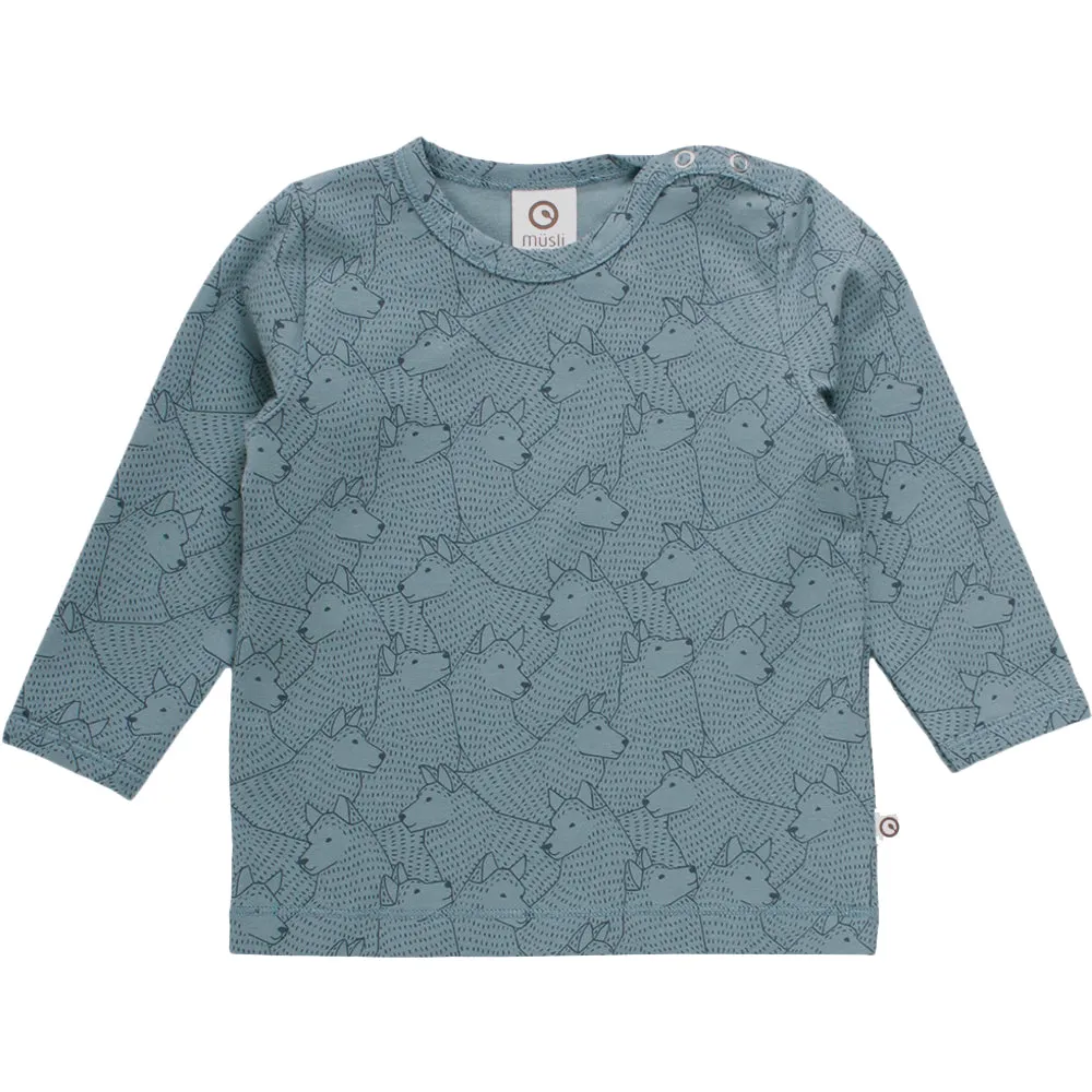 Baby Wolf Print Top