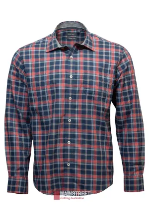 Back Bay Brushed Cotton Check Shirt