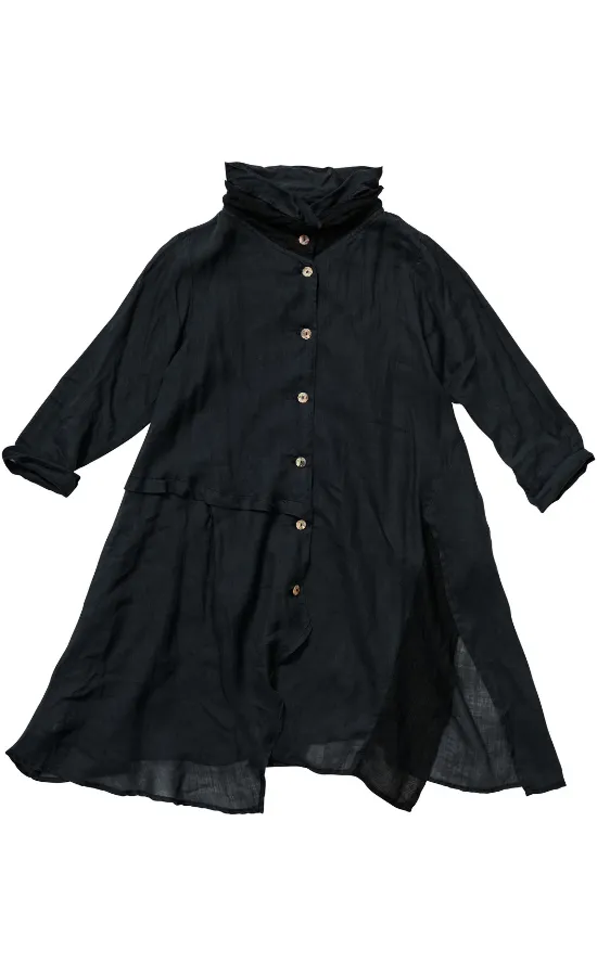 Banana Blue Solid Garment Dye Duster