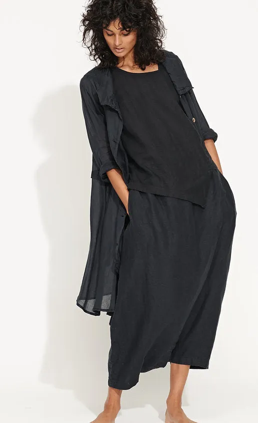 Banana Blue Solid Garment Dye Duster