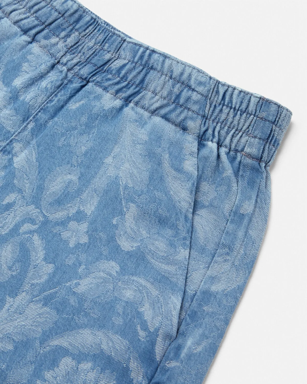 Barocco Chambray Kids Shorts