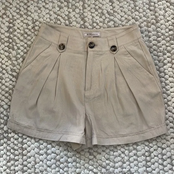 BCBGeneration Linen Shorts