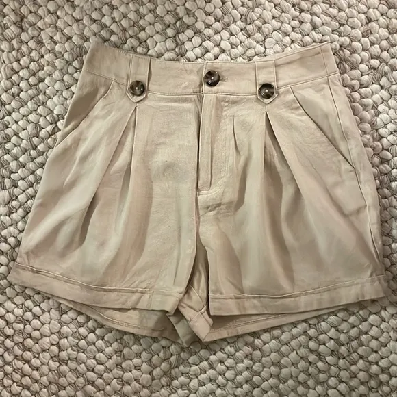 BCBGeneration Linen Shorts