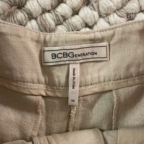 BCBGeneration Linen Shorts