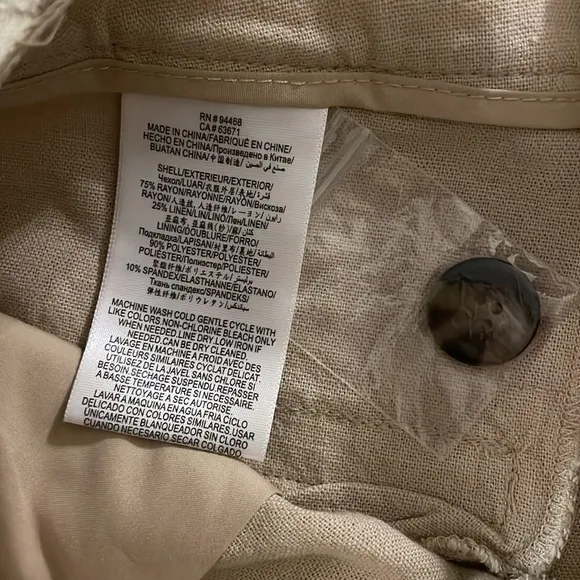 BCBGeneration Linen Shorts