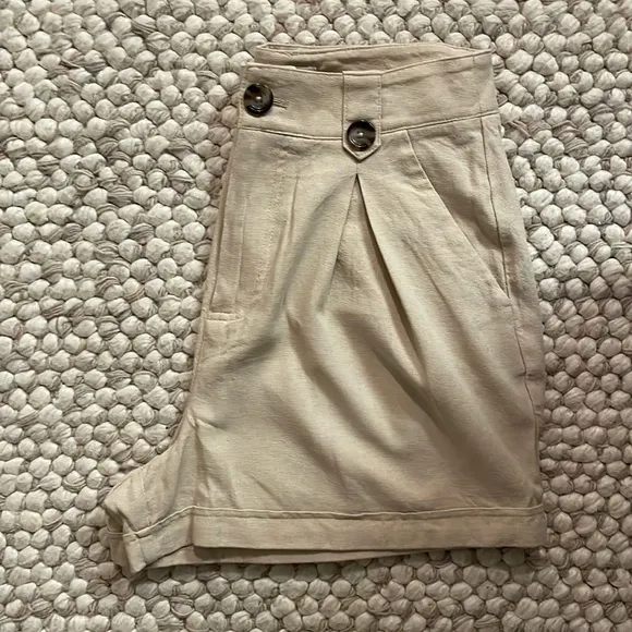 BCBGeneration Linen Shorts