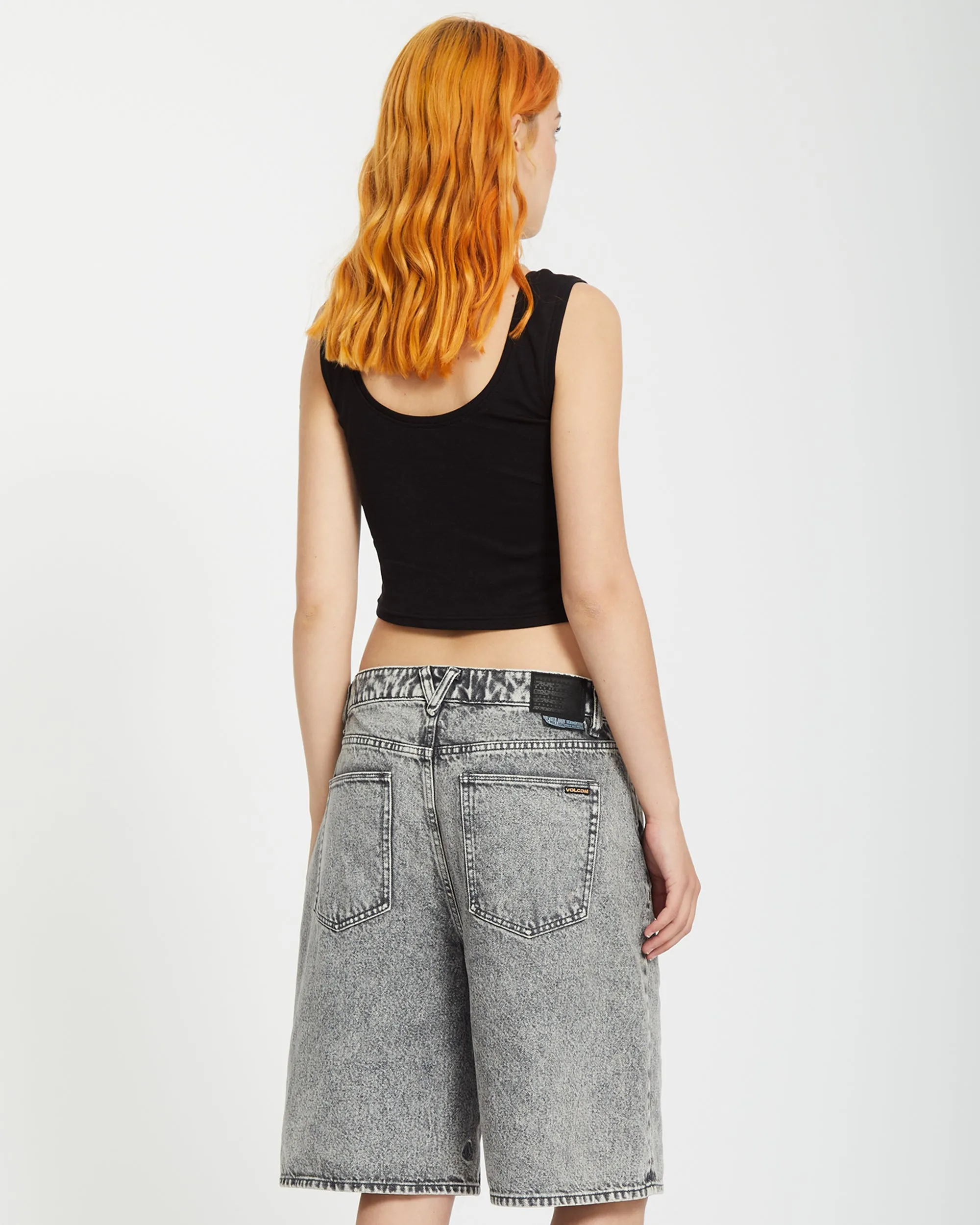 Beeggy Denim Short - GREY VINTAGE