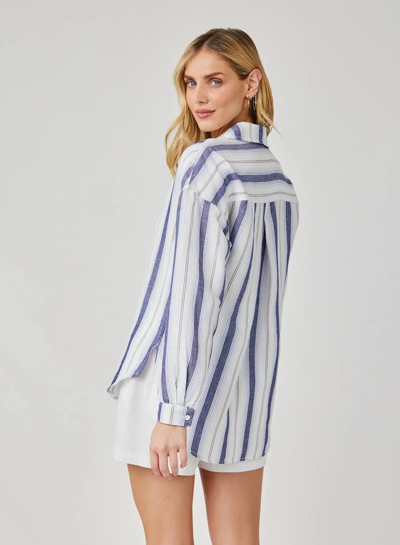 Bell Dahl Long Sleeve Button Down