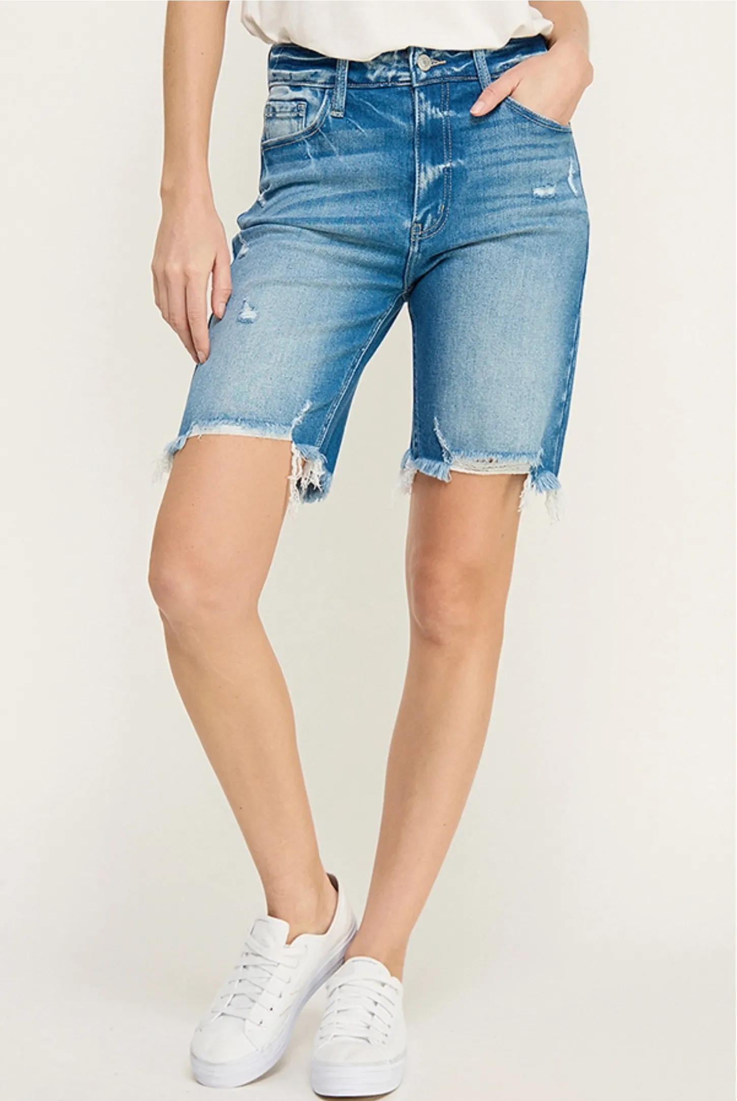 Bermuda Bound Denim Shorts | Arrival 3/11