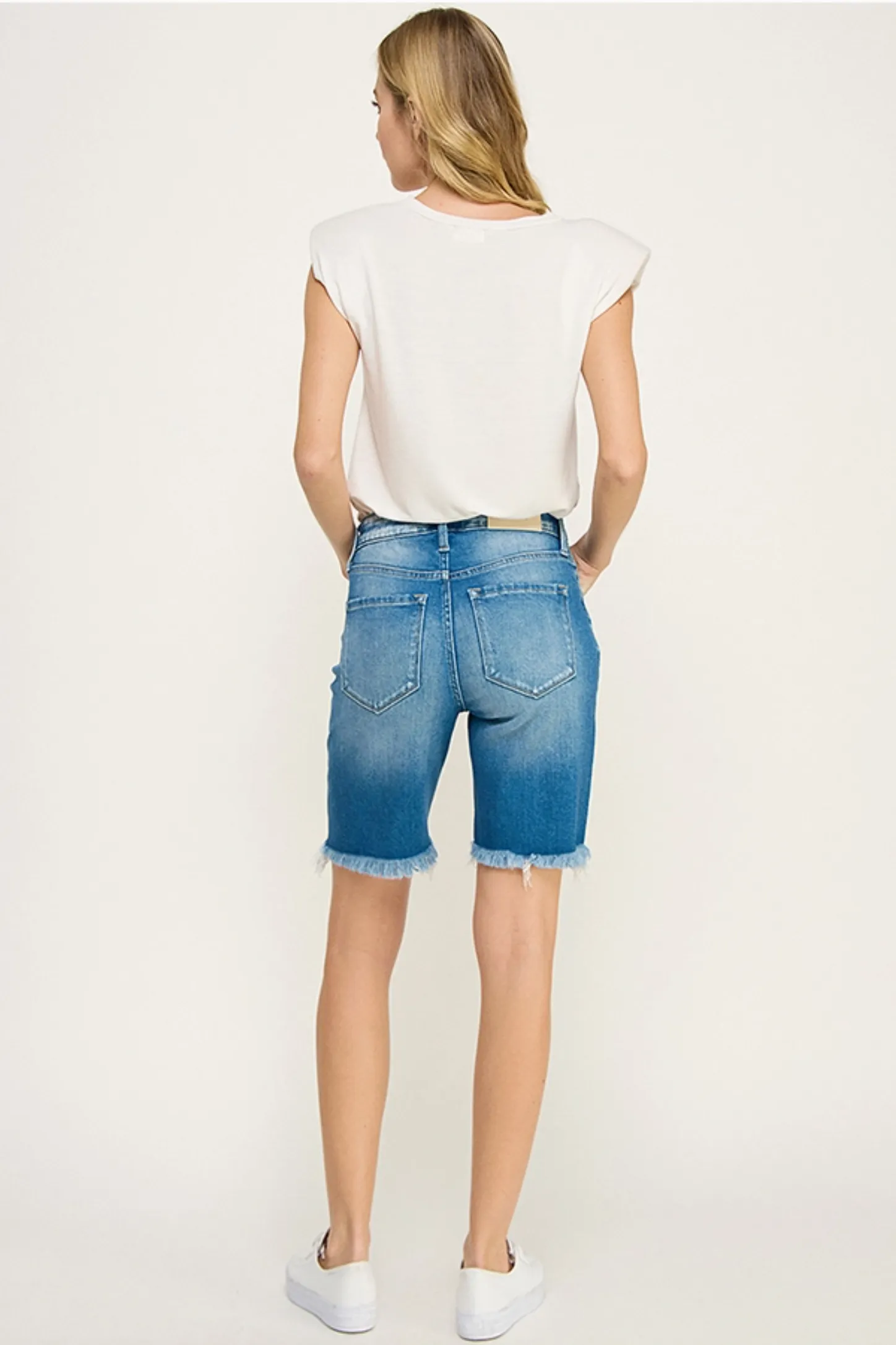 Bermuda Bound Denim Shorts | Arrival 3/11