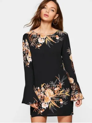 BerryBetty - Fashion Print Shift Dress